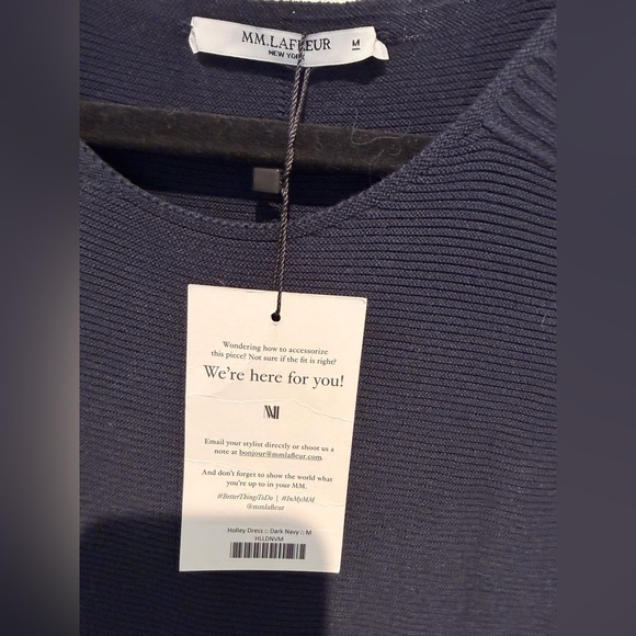 MM Lafleur Holley Dress NWT | dark navy, medium - Picture 3 of 4